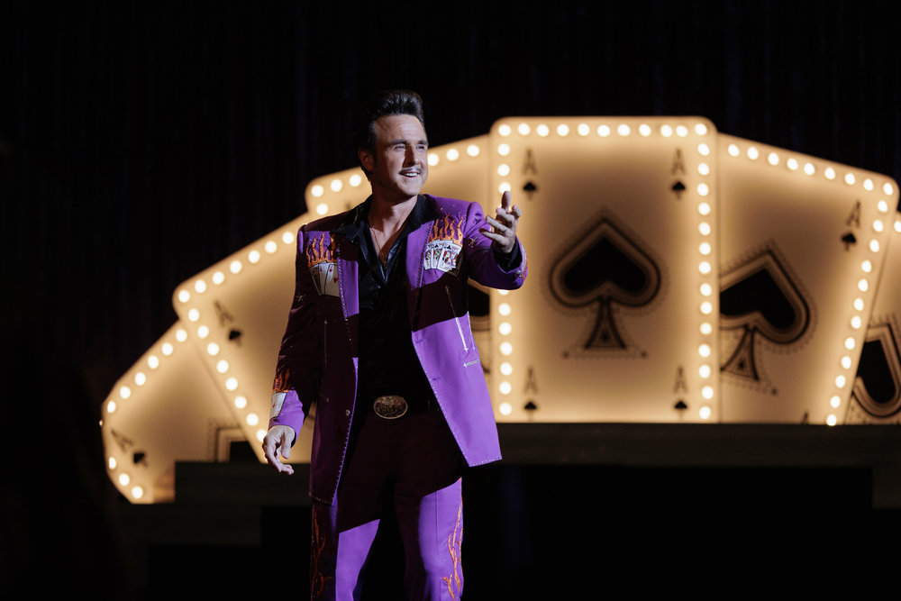 MRS. DAVIS -- Episode 102 -- Pictured: David Arquette as Monty -- (Photo by: Christina Belle/Peacock)